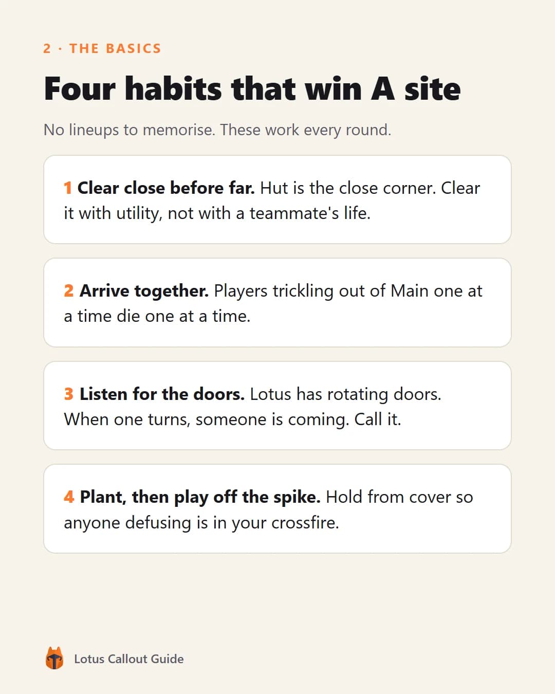 Lotus Callout Guide, page 3 of 4